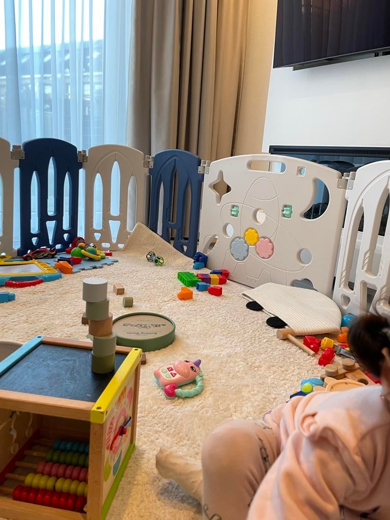 Opvouwbare Kinderbox voor binnen en buiten - Gebruikt, Ophalen, Gebruikt, Overige vormen