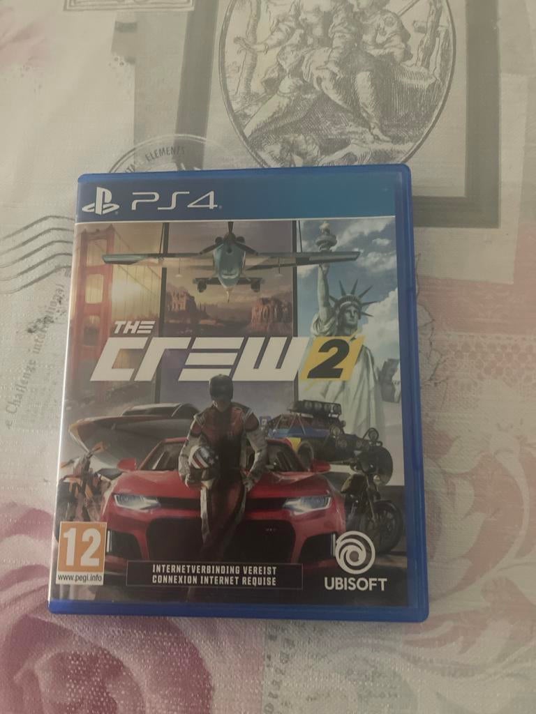 The Crew 2 - Zo goed als nieuw, Spelcomputers en Games, Games | Sony PlayStation 4, Zo goed als nieuw, Racen en Vliegen, 1 speler