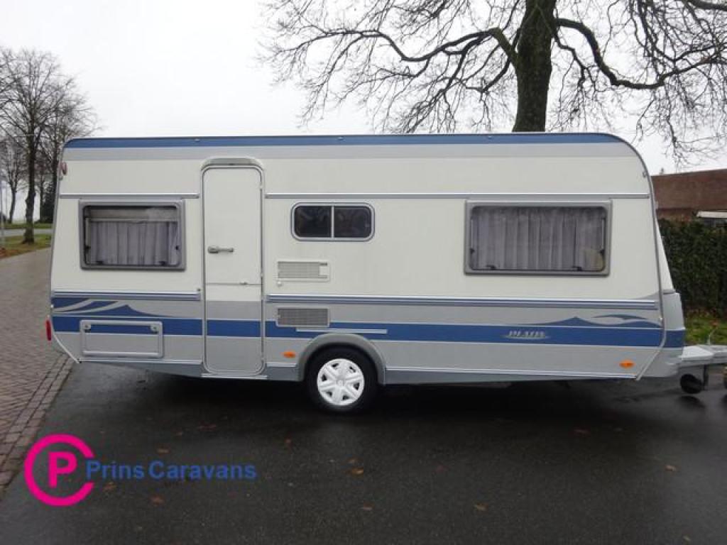 Fendt Platin 510 Enkele Bedden + Mover, Caravans en Kamperen, Caravans, Rondzit, Bedrijf, Fendt, 5 tot 6 meter