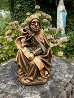 Zeldzaam gipsen beeld ❤️ Profeet Ezechiel/Jeremia, Ophalen of Verzenden