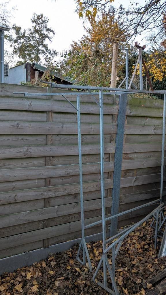 Marktkraam eventueel met planken, Doe-het-zelf en Verbouw, Overige Doe-het-zelf en Verbouw, Gebruikt, Ophalen