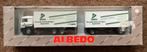 Vrachtwagen 1/87 LKW model Albedo Dekra wit NIEUW in doos