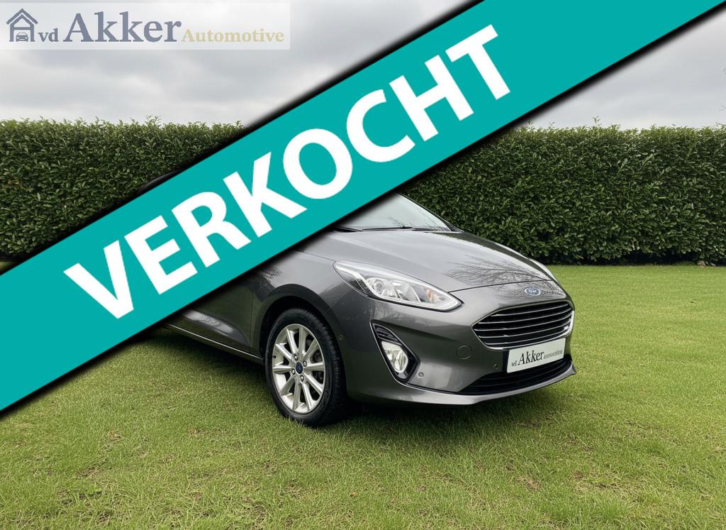 Ford Fiesta 1.0 EcoBoost Titanium I I Camera I Parkeer ass I, Gebruikt, Euro 6, LED verlichting, 100 pk