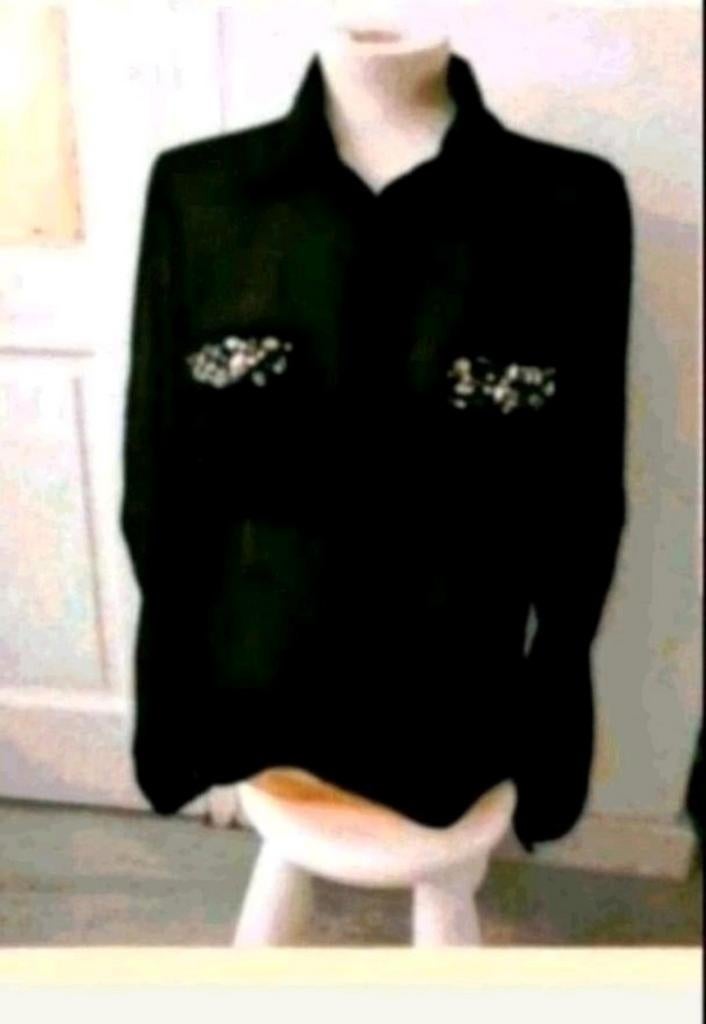 Superstar zwart blouse, Maat 38/40 (M), Zwart, Ophalen of Verzenden, Zo goed als nieuw