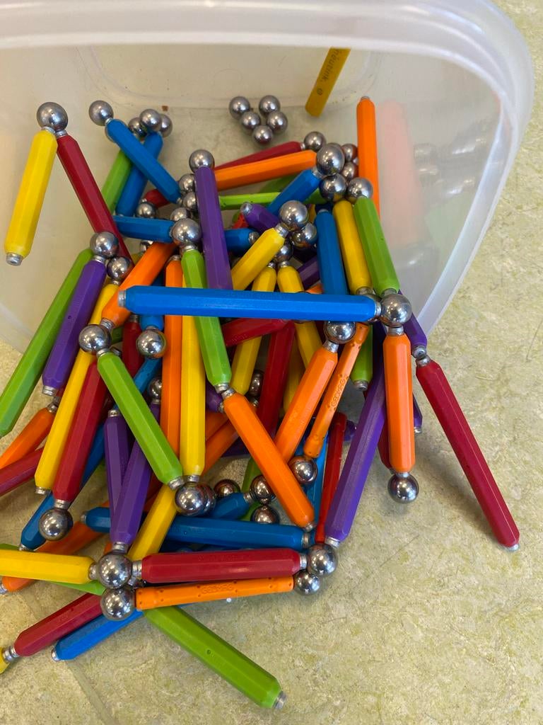 Magneten Bouwset - Kleurrijke Magnetische Staven en Ballen, Kinderen en Baby's, Speelgoed | Educatief en Creatief, Ophalen of Verzenden