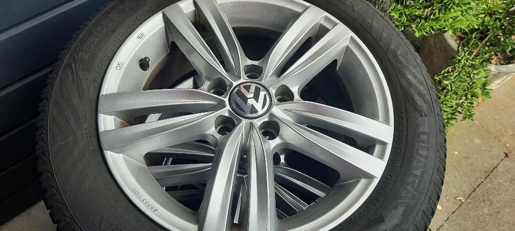 Lichtmetalen velgenset VW Golf 16", Auto-onderdelen, Ophalen, Gebruikt, 16 inch, Banden en Velgen