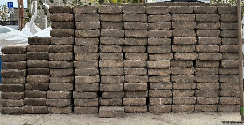 Tegels gratis ophalen, Tuin en Terras, Tegels en Klinkers, Ophalen, Zo goed als nieuw, Beton, Terrastegels