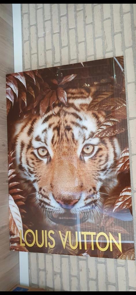 Mooi glasschilderij louis vuitton, Huis en Inrichting, Ophalen, Zo goed als nieuw