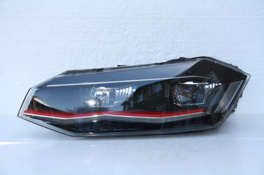 Koplamp VW Polo 2G GTI LED links 2g1 941 035 C Lichte schade, Ophalen of Verzenden