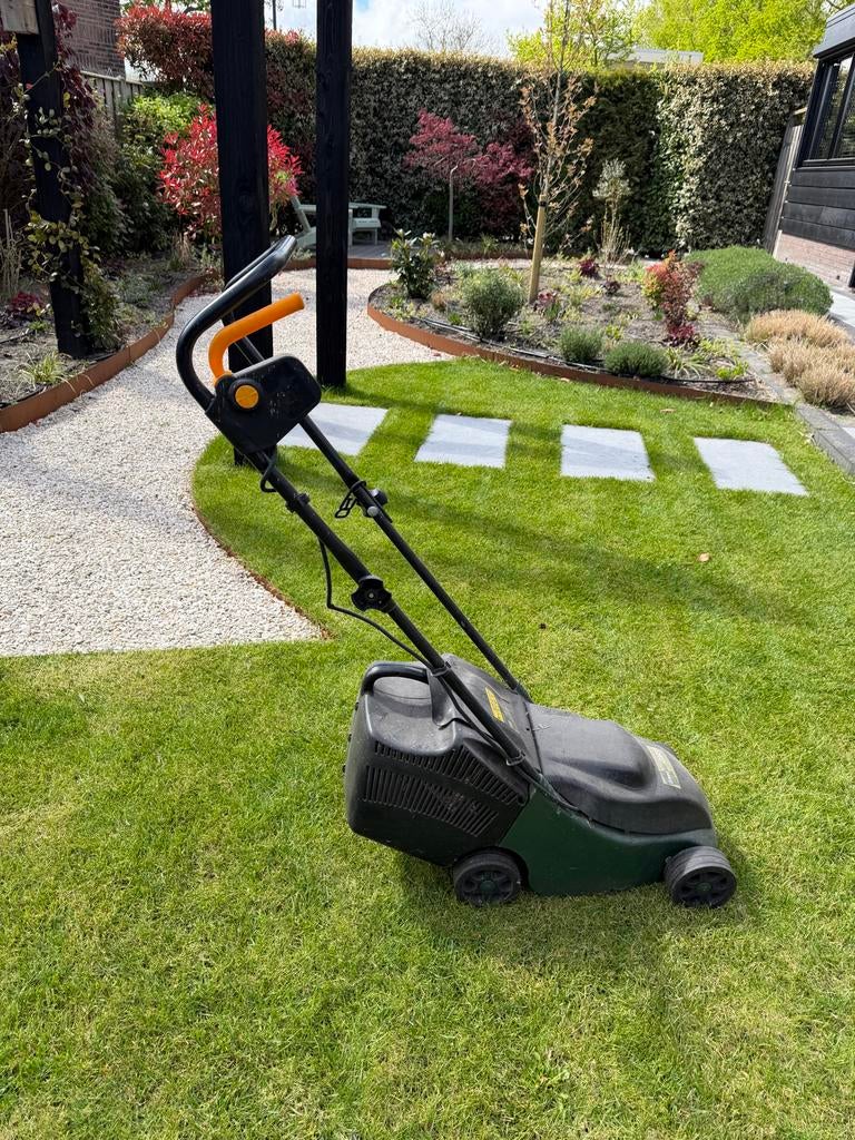 Oude elektrische grasmaaier - Greenway GM30, Tuin en Terras, Grasmaaiers, Gebruikt, Elektrische grasmaaier, Ophalen
