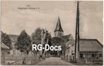 Ansichtkaart Briefkaart Kerk en overweg Hoogstraat Olst 1915, Ophalen of Verzenden, Voor 1920, Ongelopen, Overijssel