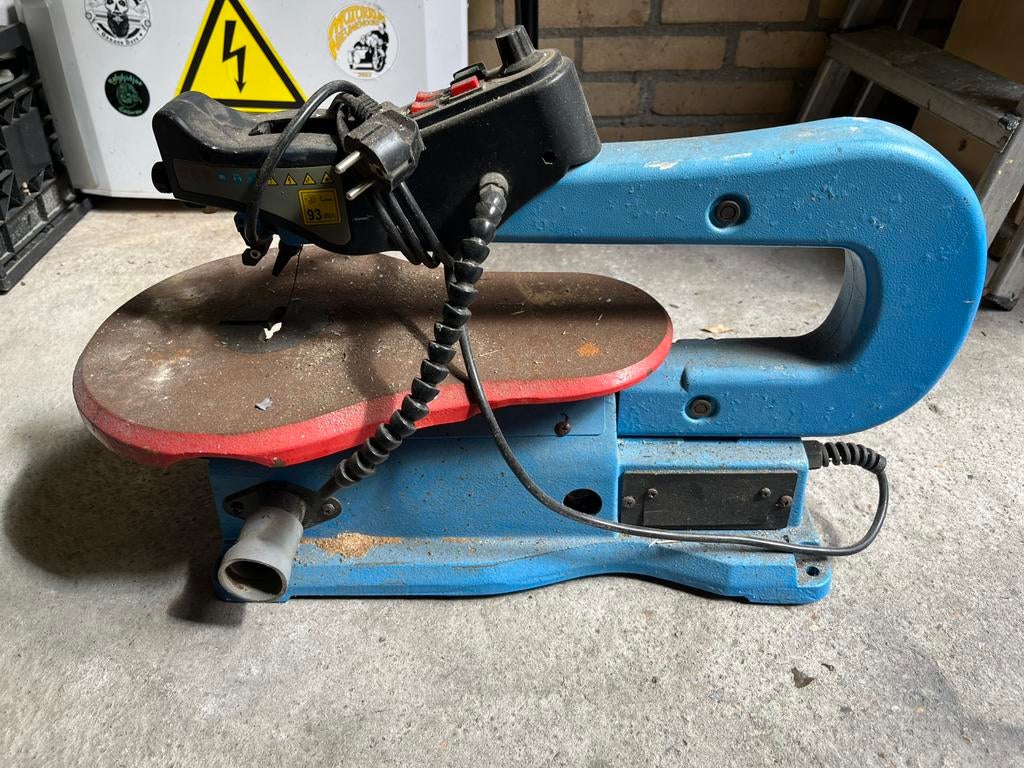 Figuurzaag, Doe-het-zelf en Verbouw, Gereedschap | Zaagmachines, Ophalen, Zo goed als nieuw, 30 tot 70 mm, Figuurzaag