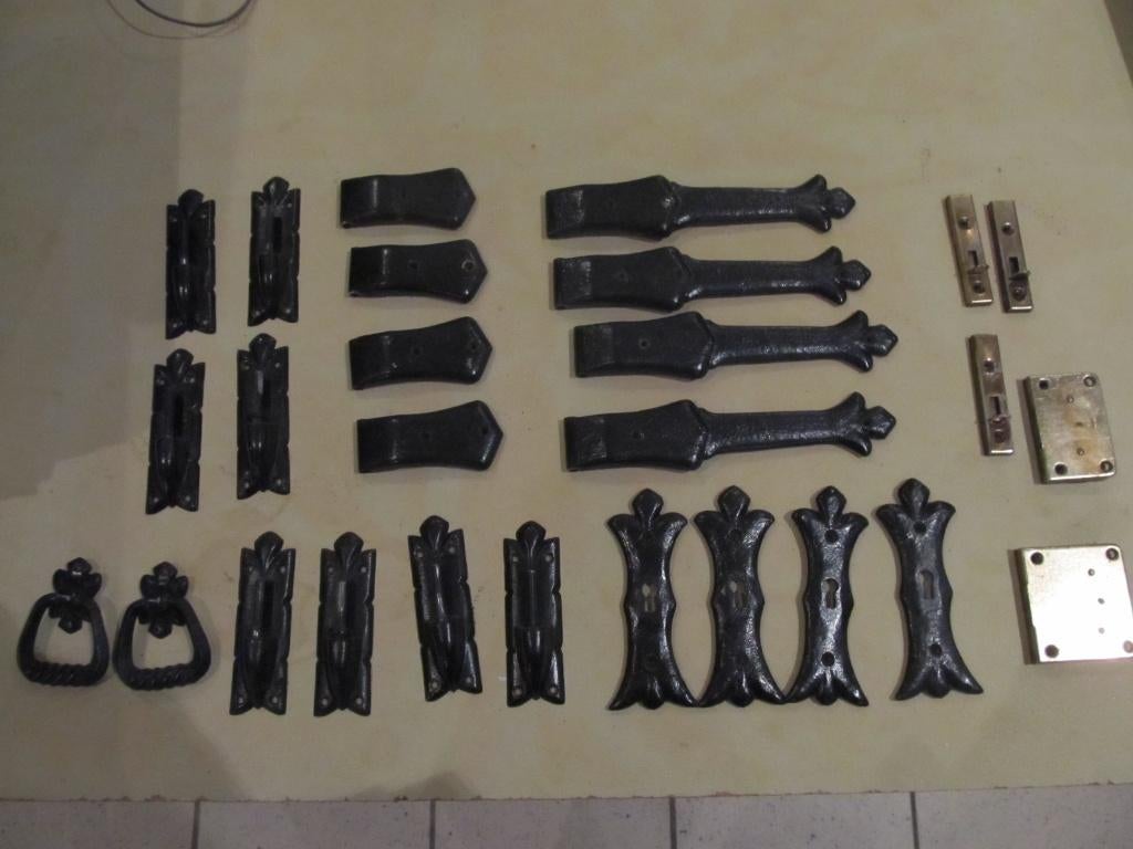 beslag, Ophalen, Gebruikt, IJzer, Klink of Kruk