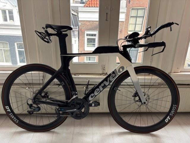 Racefiets tijdritfiets, 28 inch, Gebruikt, Carbon, Heren