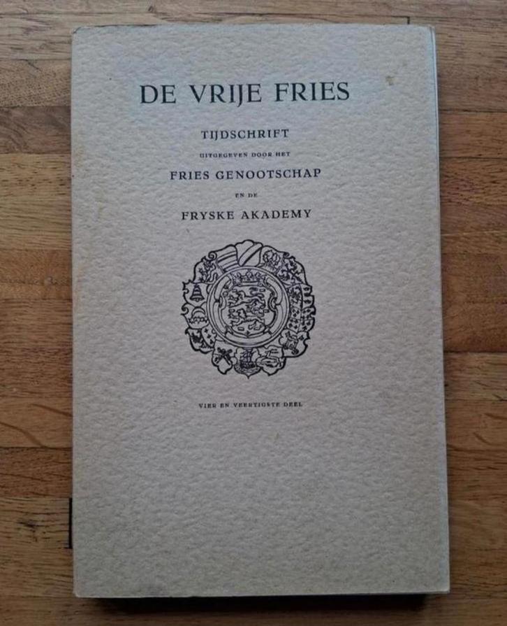 De vrije Fries deel 44 uit 1960
Geschiedenis informatief, Boeken, Geschiedenis | Stad en Regio, Zo goed als nieuw, Ophalen of Verzenden