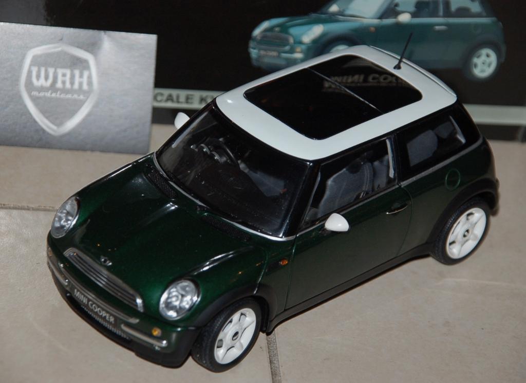 1:18 MINI COOPER green Kyosho diecast open in box WRH, Hobby en Vrije tijd, Modelauto's | 1:18, Verzenden, Zo goed als nieuw, Auto
