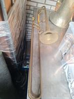 Vintage Trombone - Oude Schuiftrompet, Muziek en Instrumenten, Blaasinstrumenten | Trombones, Ophalen of Verzenden, Gebruikt, Overige typen