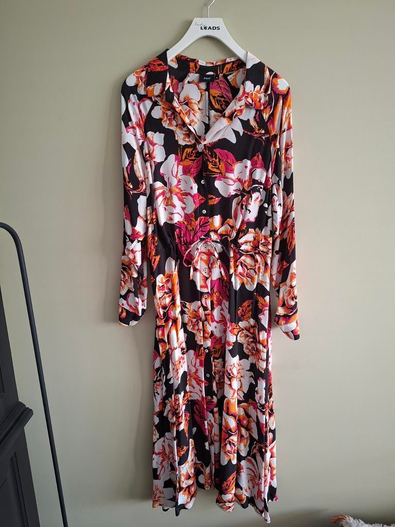 Schitterende maxi jurk Zizzi maat M 46/48, Zizzi, Blauw, Jurk, Ophalen of Verzenden