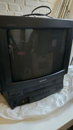 Sony Trinitron TV met ingebouwde VHS-speler, Audio, Tv en Foto, Vintage Televisies, Ophalen, Gebruikt, 40 tot 60 cm, Sony