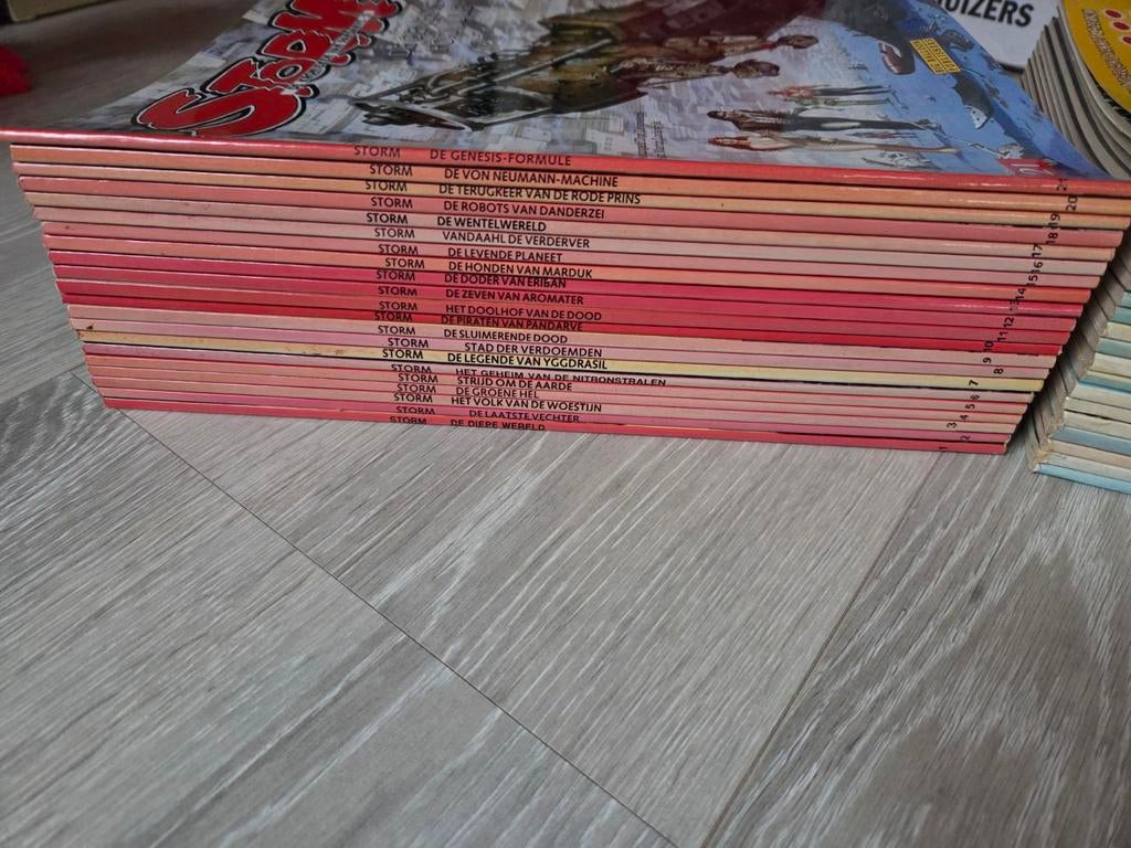 Storm deel 1 tm 21 + Trigie deel 1 tm 21 - Don Lawrence, Meerdere stripboeken, Ophalen of Verzenden, Gelezen