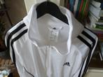 nieuw ADIDAS jack wit zwart 44  -GRATIS zend, Kleding | Dames, Sportkleding, Verzenden, Wit, Maat 42/44 (L), Nieuw