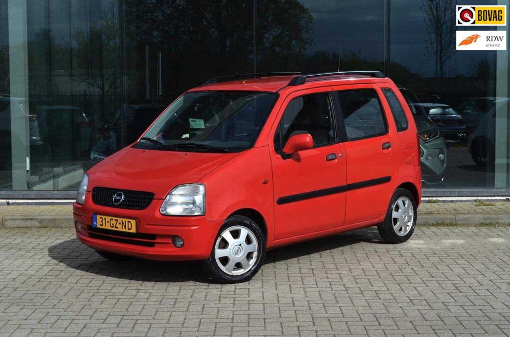 Opel Agila 1.2-16V Elegance | elek ramen | 1 jaar Apk, Voorwielaandrijving, Gebruikt, Origineel Nederlands, Bedrijf