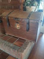 Antieke dekenkist, Ophalen, Gebruikt