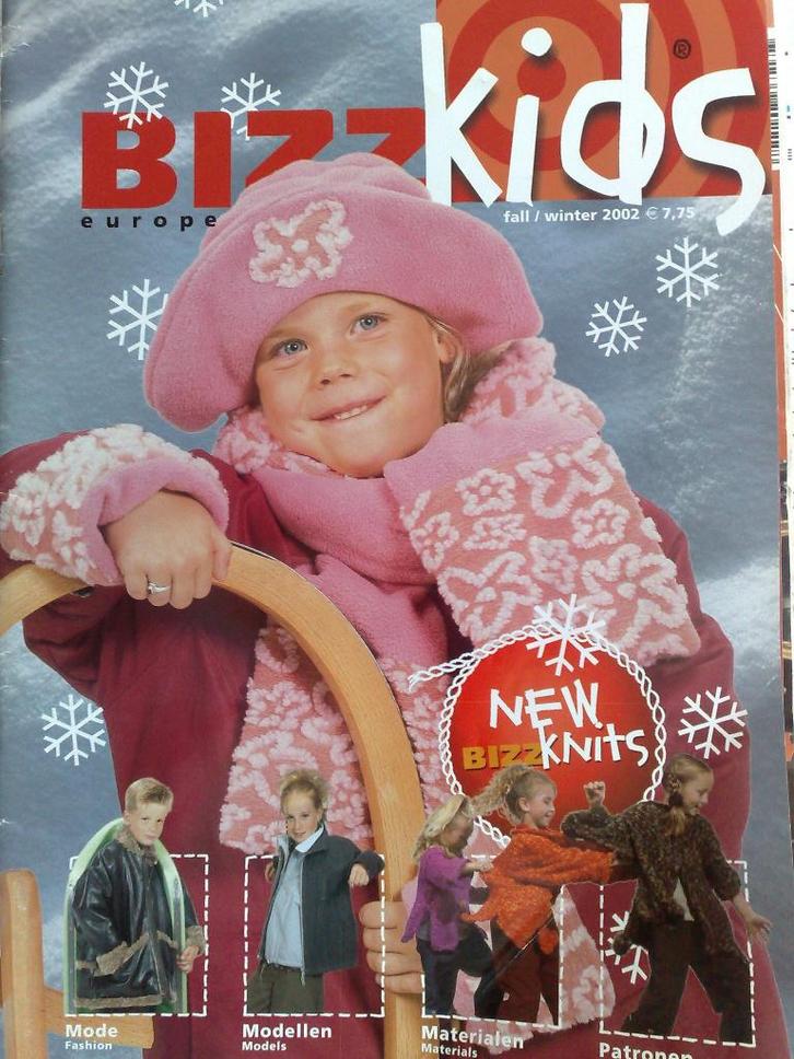 Bizzkids winter 2002 , Bizz kids 2002, Hobby en Vrije tijd, Kledingpatronen, Zo goed als nieuw, Kind, Overige merken, Verzenden