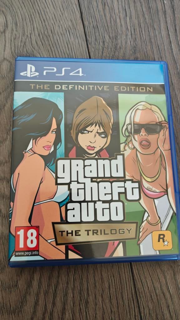 Grand Theft Auto: The Trilogy - The Definitive Edition PS4, Avontuur en Actie, Vanaf 18 jaar, 1 speler, Ophalen of Verzenden
