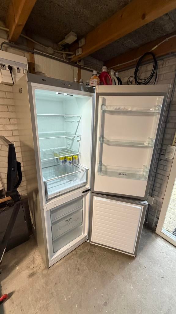 Koel- vriescombinatie maten hxb (185x60), Witgoed en Apparatuur, Koelkasten en IJskasten, Ophalen, Gebruikt, 200 liter of meer