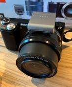 Sony NEX-5N + E 16-50mm OSS lens – slechts 318 clicks!, Audio, Tv en Foto, Fotocamera's Digitaal, Spiegelreflex, Ophalen of Verzenden