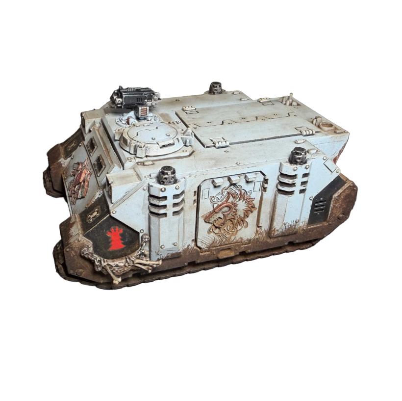 Warhammer 40K Space Marine Space Wolves Rhino, Hobby en Vrije tijd, Wargaming, ., Warhammer, Ophalen of Verzenden, Zo goed als nieuw