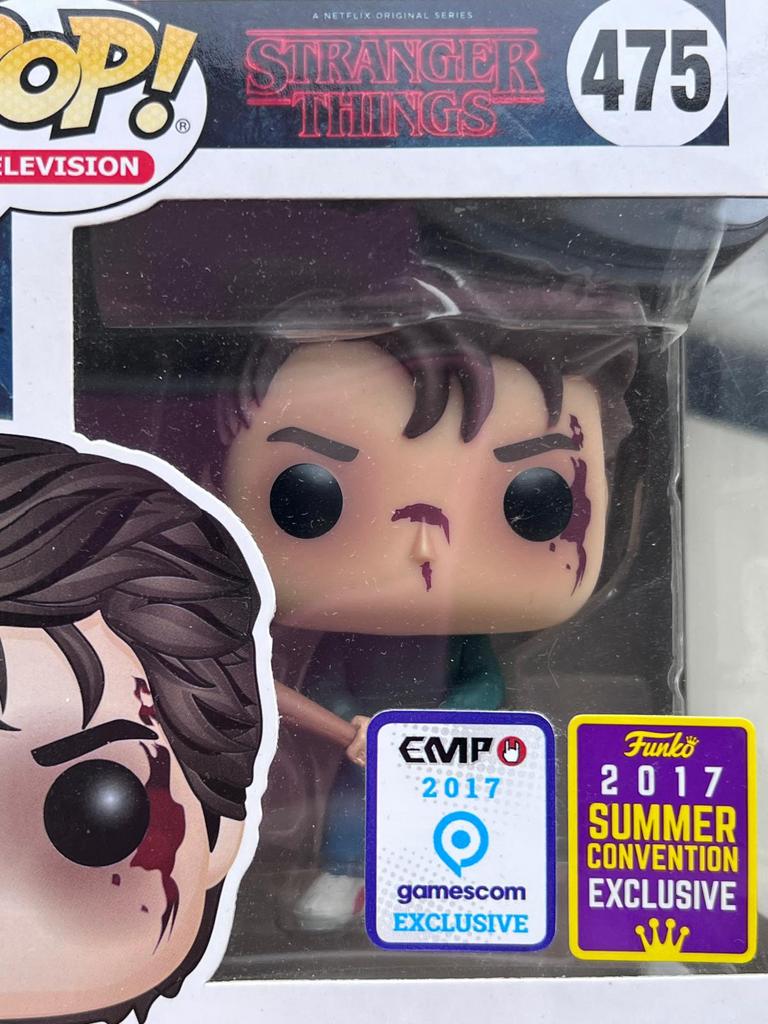 Funko Pop! Steve Harrington SDCC Exclusive #475 Bloody Rare, Ophalen of Verzenden, Zo goed als nieuw