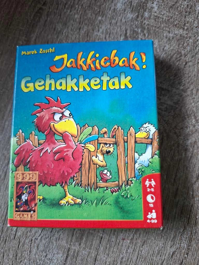 Jakiebak! Gehakketak kaartspel, Ophalen of Verzenden