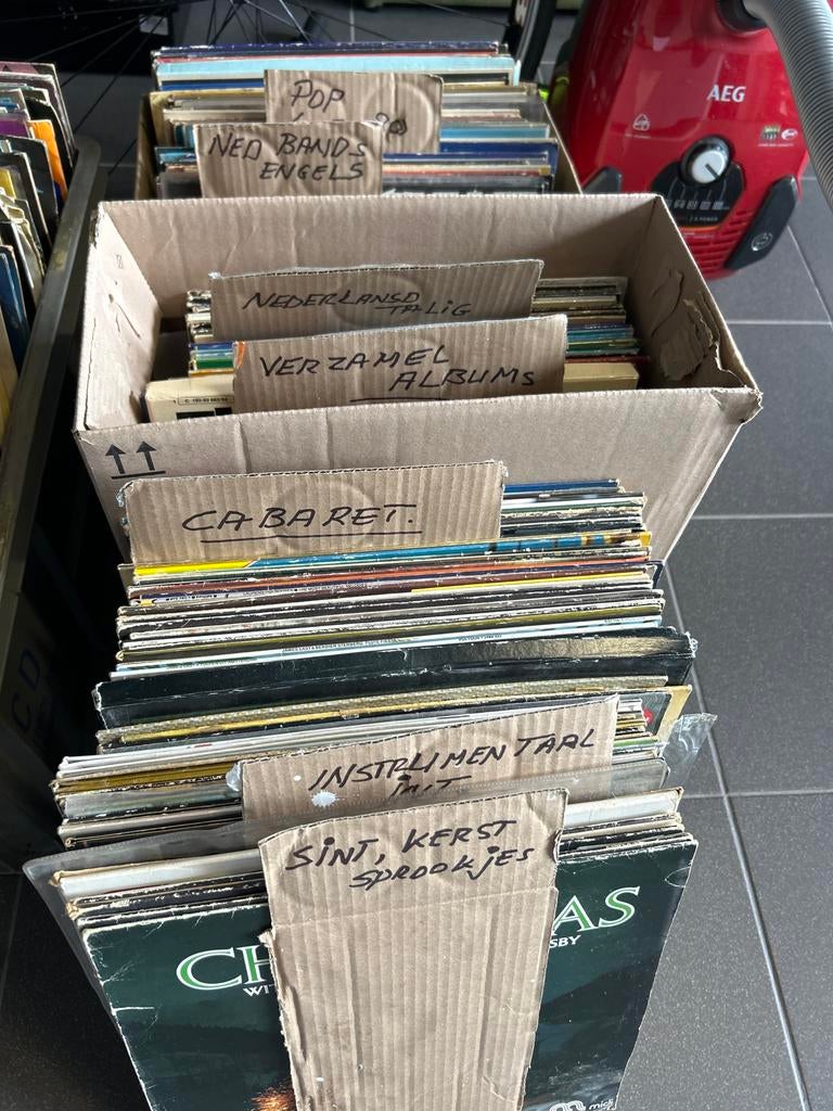 Grote collectie LP's - Pop, Nederlands, Cabaret, Instrumenta, Cd's en Dvd's, Vinyl | Overige Vinyl, Ophalen, Complilatie, 12 inch