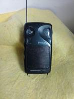 3099) antieke Philips  pocket radio 2 bands  type AE!490, Ophalen of Verzenden