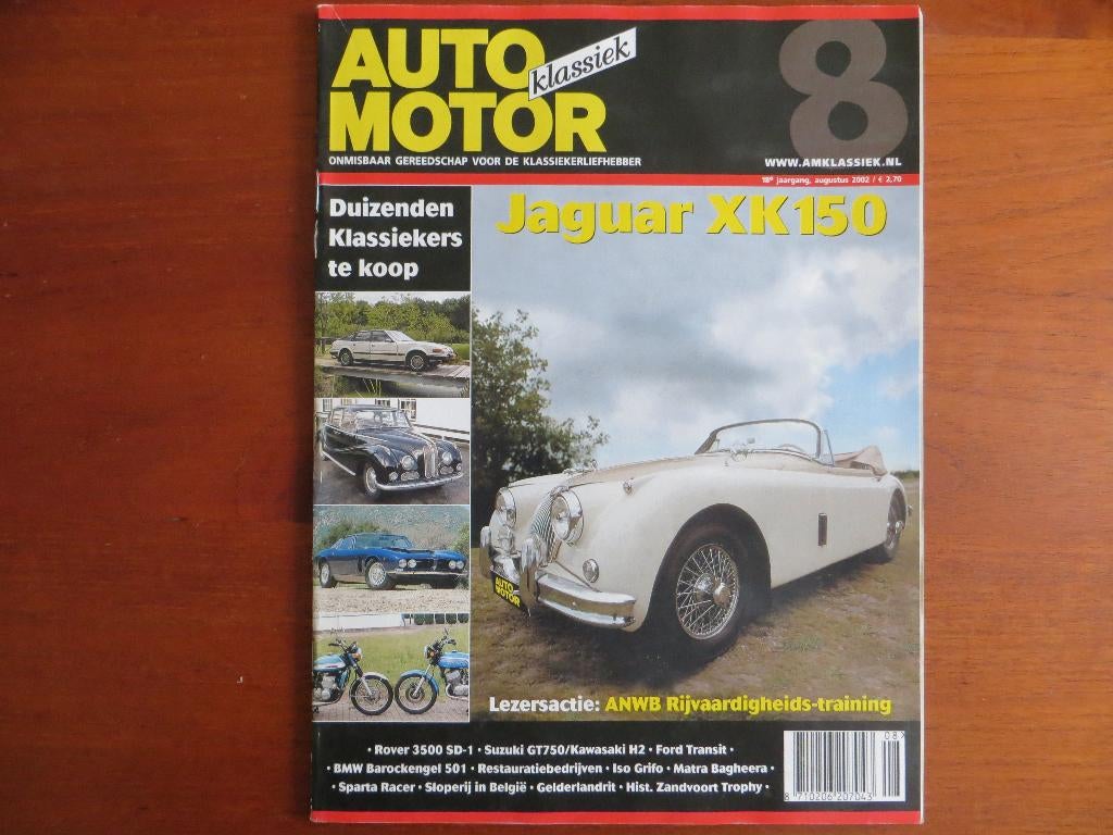 Auto Motor Klassiek 8 2002 Sparta, Bagheera, Iso Grifo BMW, Boeken, Ophalen of Verzenden, Nieuw, BMW