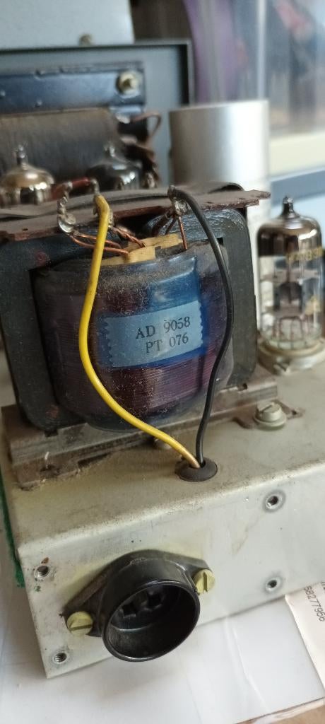 philips HF 309/304 buizen versterker, Ophalen of Verzenden, Versterker