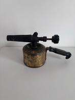 Antieke Soldeerlamp / Blowtorch - Messing en IJzer, Ophalen