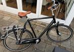 Herenfiets Batavus Monaco 62 cm mat zwart - Goede conditie, Fietsen en Brommers, Ophalen, Gebruikt, Versnellingen, Batavus