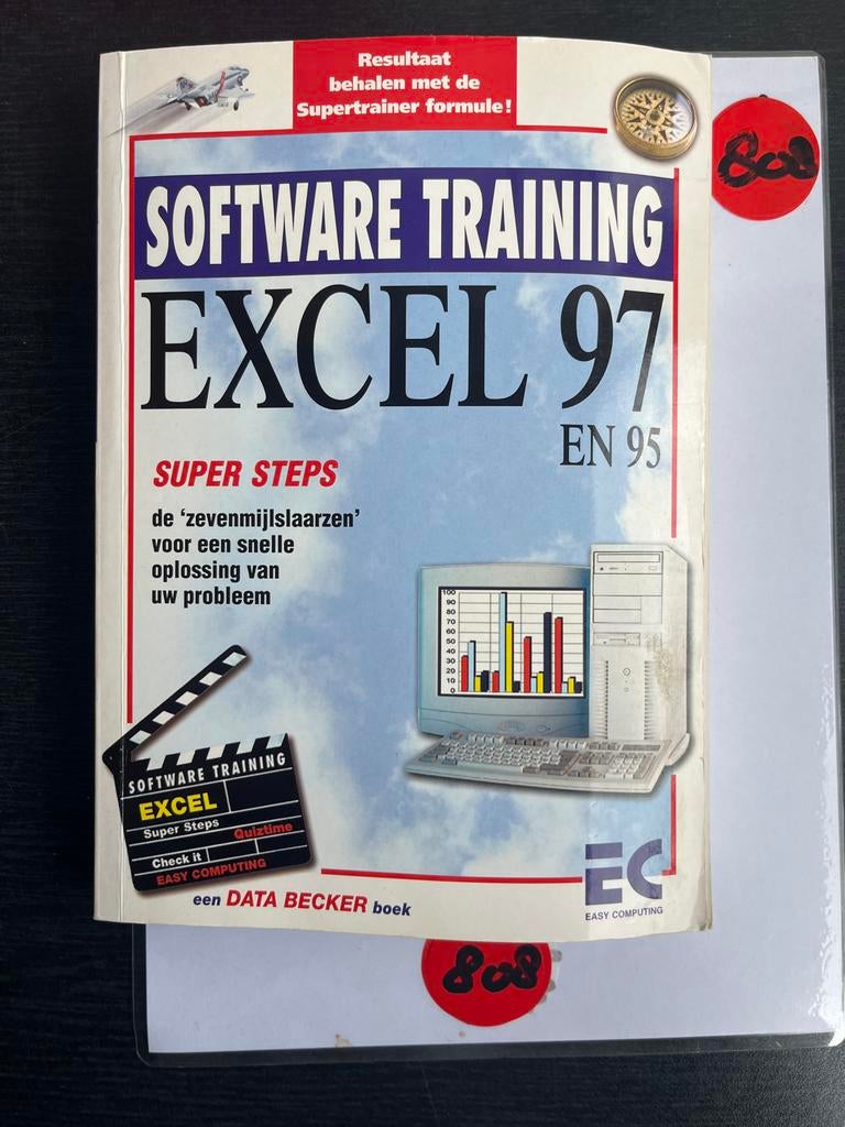 Software Training Excel 97 en 95 - Super Steps, Ophalen of Verzenden, Zo goed als nieuw, Software