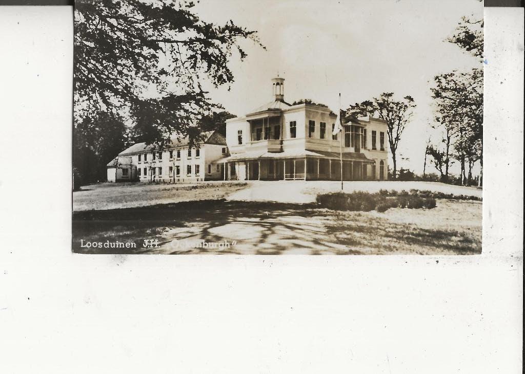 Losduinen Jeugdherberg Ockenburgh 13-7-1951, Ophalen of Verzenden, 1940 tot 1960, Gelopen, Zuid-Holland