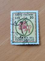 Italiaanse postzegel 20 Lire 1966, Ophalen of Verzenden, Gestempeld
