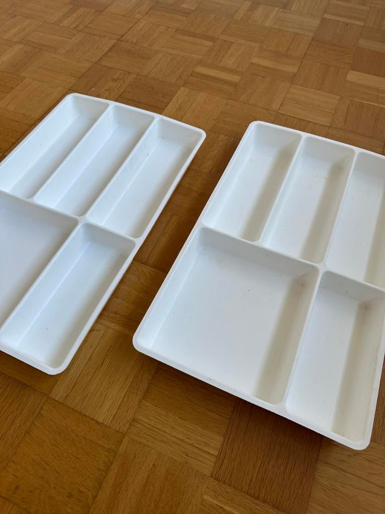 2 stuks Ikea bestekbak, Ophalen of Verzenden, Zo goed als nieuw, Kunststof