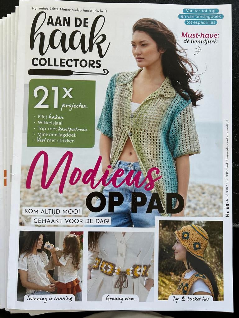 Aan de Haak Collectors Nr. 68 - Haaktijdschrift, Boeken, Ophalen of Verzenden, Zo goed als nieuw, Overige typen
