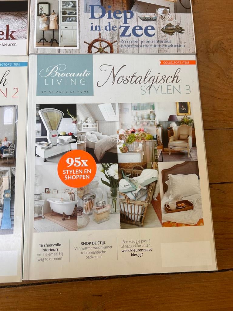 Brocante Living 4 nummers, Boeken, Tijdschriften en Kranten, Ophalen of Verzenden, Zo goed als nieuw, Overige typen