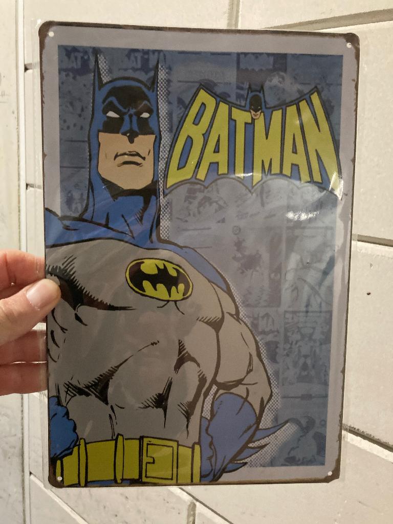 Batman poster metaal, Ophalen of Verzenden, Nieuw, A1 t/m A3, Film en Tv