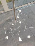 Moderne Herstal plafondlamp met 7 lichtpunten, Huis en Inrichting, Ophalen, Gebruikt, Modern, Metaal