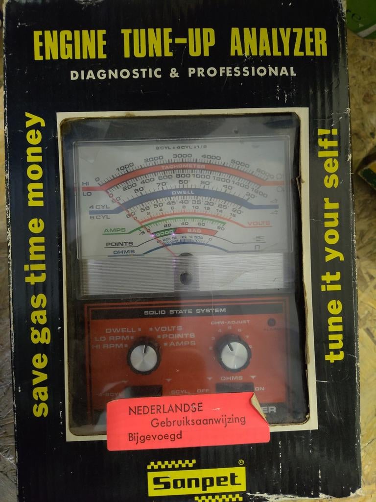 Engine tune-up analyser, Ophalen of Verzenden