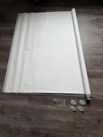 Rolgordijn wit, Ophalen, Gebruikt, 100 tot 150 cm, Wit
